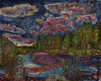 River Wind by Nancy Friese at Oehme Graphics