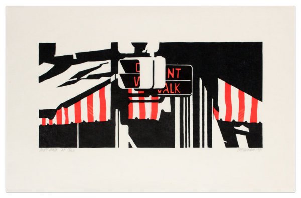 Don’t Walk by Robert Cottingham
