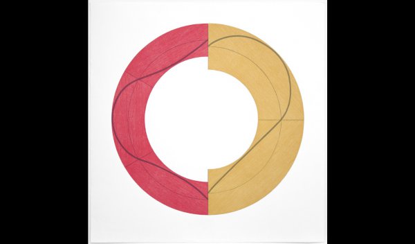 Split Ring C by Robert Mangold