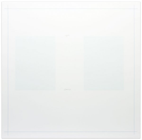 Untitled, From 10 From The Bowery 1969-1971 by Robert Ryman