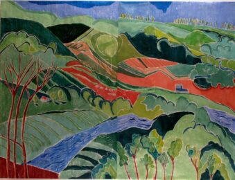 Running River by Aline Feldman at ebo Gallery