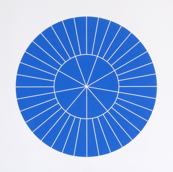 Array 350/blue by Rupert Deese