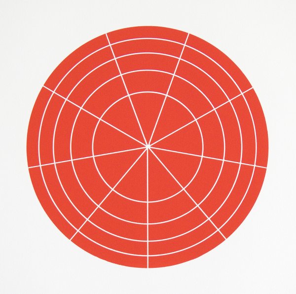 Array 350/red by Rupert Deese