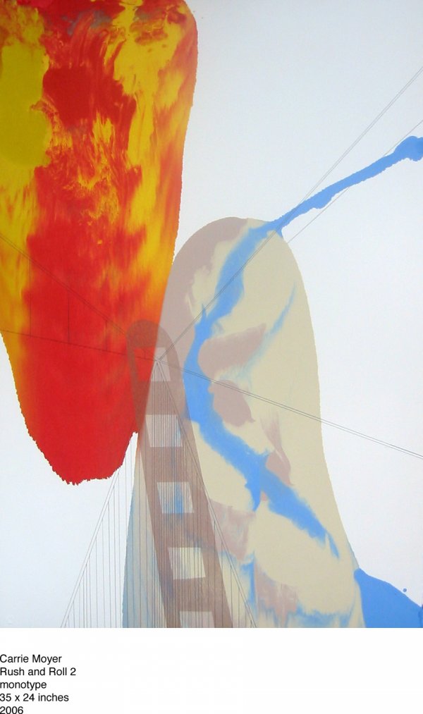 Rush And Roll 2 by Carrie Moyer