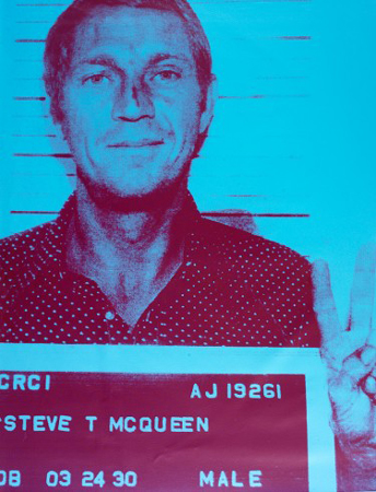 Steve Mcqueen by Russell Young