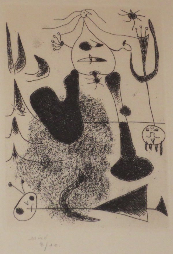 Sablier Couche by Joan Miro