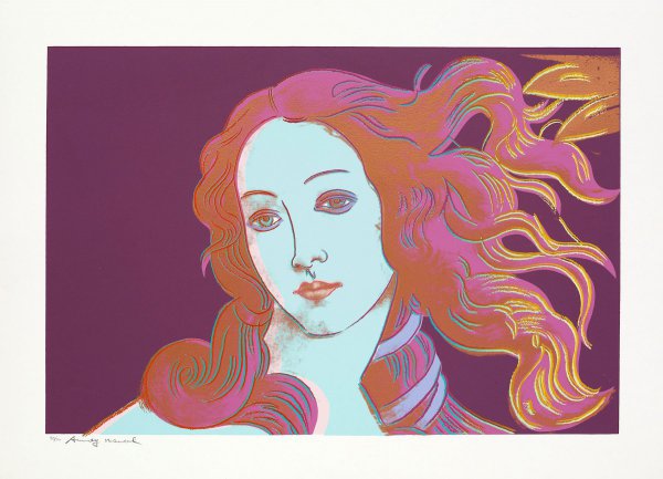 Sandro Botticelli, Birth Of Venus,1482 (fs Ii.317) by Andy Warhol
