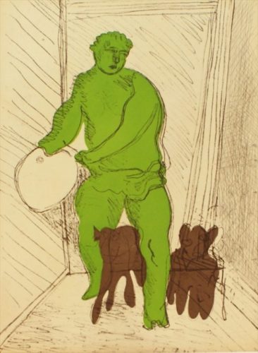 Green Man by Sandro Chia