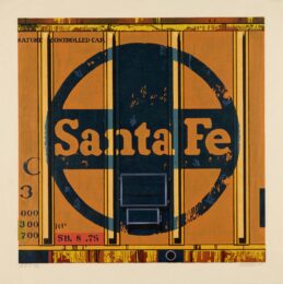 Santa Fe by Robert Cottingham at Michael Lisi/Contemporary Art
