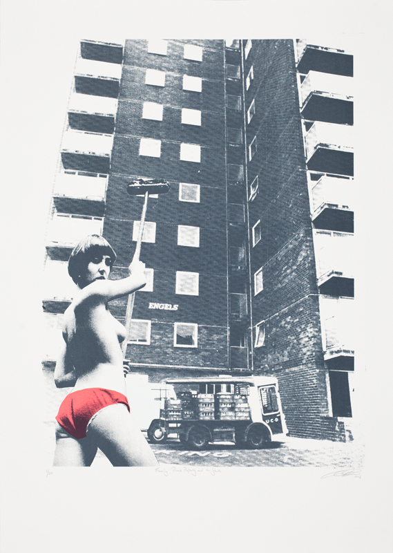 Family, Private Property And The State (black/white) by Sarah Hardacre