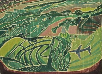 Seeing Shadows At Dusk by Aline Feldman at ebo Gallery