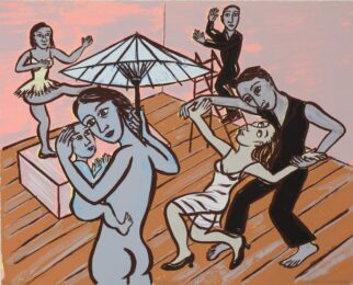 Shall We Dance by Eileen Cooper at Pomegranate Fine Art
