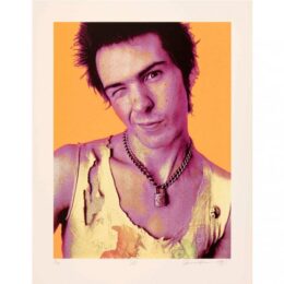 Sid (orange) by Dennis Morris at Manifold Editions