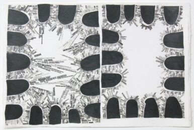 Side By Side Chapters 71 Or 4745 And 2401 Times E by Justin Quinn at Manneken Press (IFPDA)