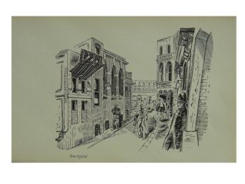 Smithfield by Edward Bawden at Brandler Galleries