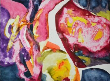 Soft Cells 3 by Carrie Moyer at Center Street Studio