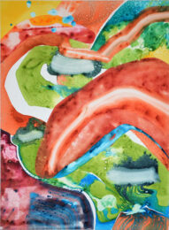 Soft Cells 5 by Carrie Moyer at Center Street Studio