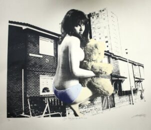 Some Teddy Bears Have All The Luck by Sarah Hardacre at Gregg Shienbaum Fine Art
