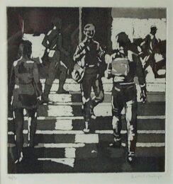 Students On The Steps by Isabel Bishop at William Chambers Art