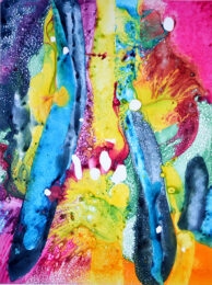 Swash 2 by Carrie Moyer at Center Street Studio