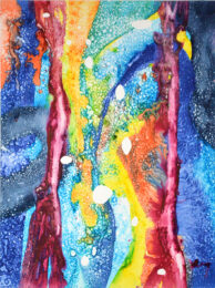 Swash 3 by Carrie Moyer at Center Street Studio