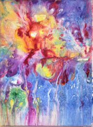 Swash 4a by Carrie Moyer at Center Street Studio