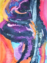 Swash 5 by Carrie Moyer at Center Street Studio