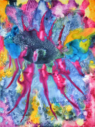 Swash 6 by Carrie Moyer at Center Street Studio
