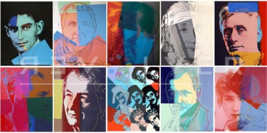 Ten Portraits Of Jews Of The Twentieth Century by Andy Warhol at Revolver Gallery