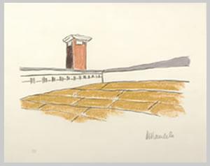 Tennis Court by Nelson Mandela at Lieberman Contemporary