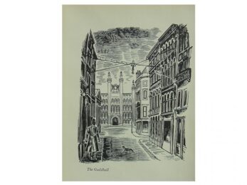 The Guildhall by Edward Bawden at Brandler Galleries