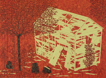 The Home Of The Gentry by Stephen Chambers RA at Kip Gresham Editions