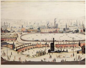 The Pond by L. S. Lowry at Peter Harrington Gallery