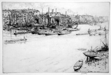 The Pool by James McBey at Harris Schrank Fine Prints