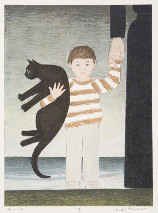 The Walk by Will Barnet