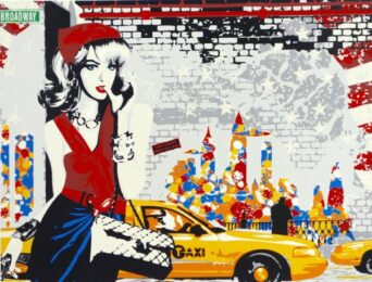 Thelma At Broadway by Richard Ryan at pgr fine art