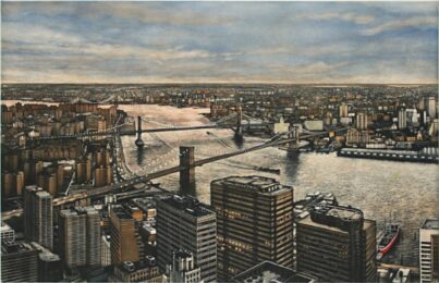 Three Bridges by Frederick Mershimer at ebo Gallery