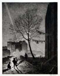 Tree, Manhattan by Martin Lewis at Harris Schrank Fine Prints