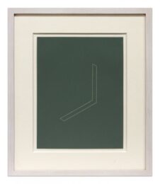 Untitled, From A Set Of Twenty-two Constructions F by Fred Sandback at Krakow Witkin Gallery