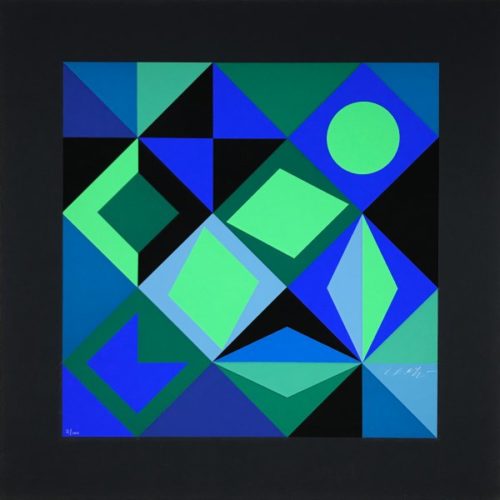 Sicra by Victor Vasarely