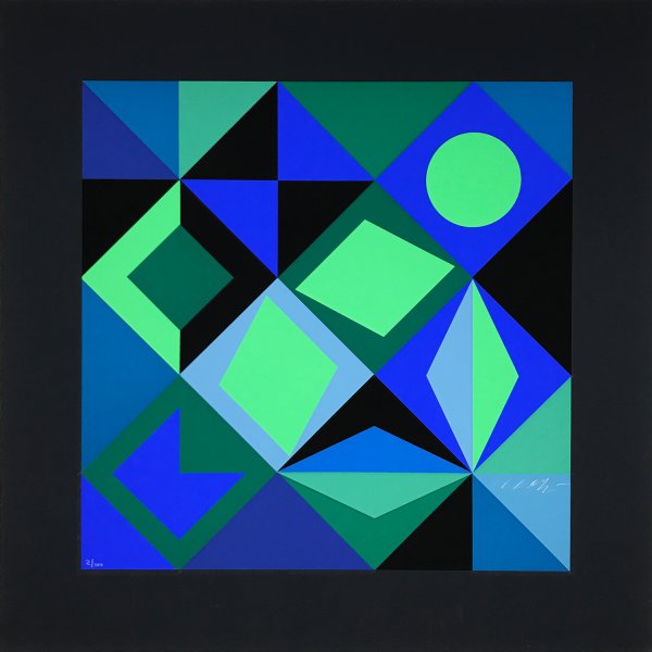 Sicra by Victor Vasarely