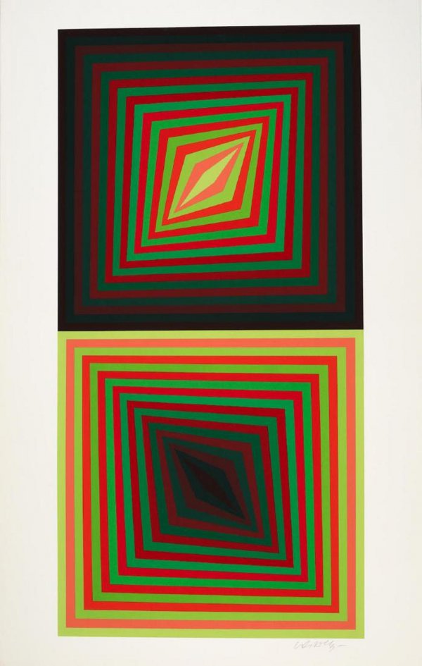 Usteok by Victor Vasarely