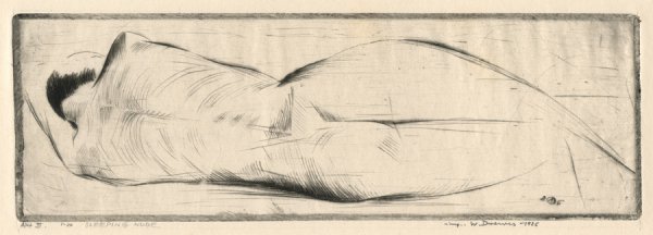 Figure Study Nº 3 by Werner Drewes