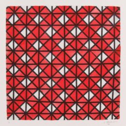 White, Black & Red Ii by Jonathan Higgins at Manneken Press (IFPDA)