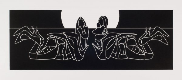 Sole Sisters by Willie Cole