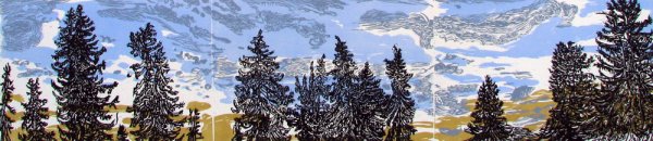 Wind And Trees by Nancy Friese at Oehme Graphics