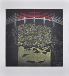 Window Bridge by Katsunori Hamanishi at Hanga Ten - Contemporary Japanese Prints