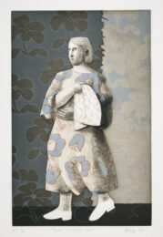 Woman In Floral Dress by Brian Novatny at Manneken Press (IFPDA)