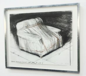 Wrapped Armchair by Christo at pgr fine art