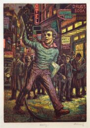 Wuxtry! by Albert Abramovitz at Harris Schrank Fine Prints